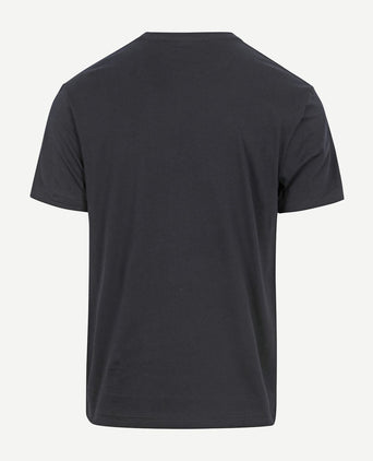T-shirt shield logo zwart