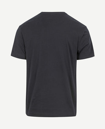 T-shirt shield logo zwart