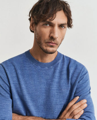Gant sunfaded trui blauw | Regular-fit