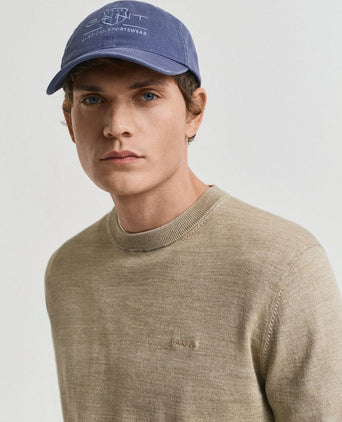 Gant sunfaded trui beige | Regular-fit