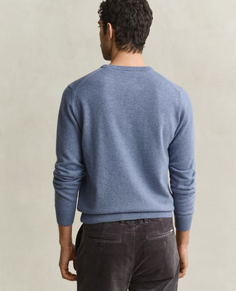 Pullover lamswol horizon blue