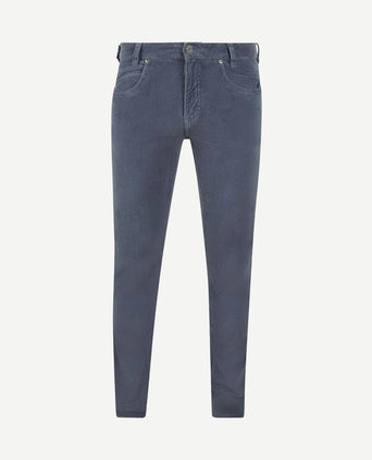 Bill broek corduroy blauw