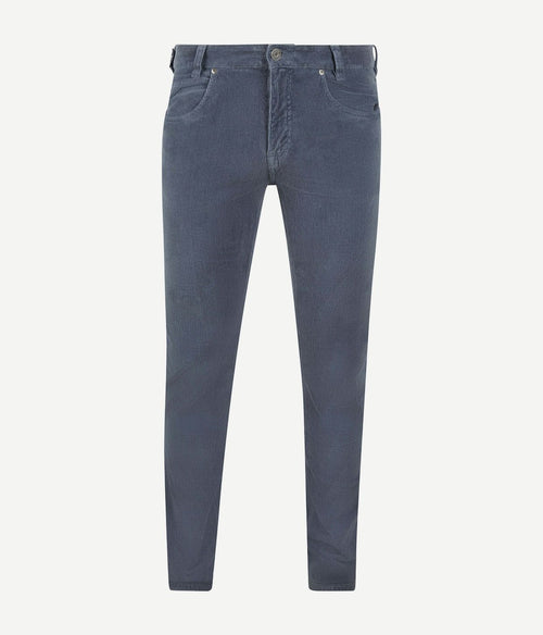 Bill broek corduroy blauw