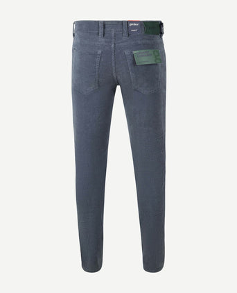 Bill broek corduroy blauw