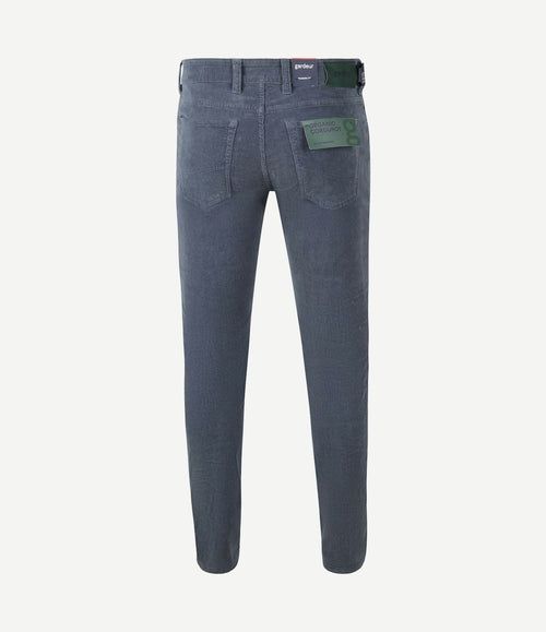 Bill broek corduroy blauw
