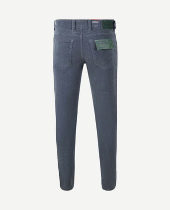 Bill broek corduroy blauw
