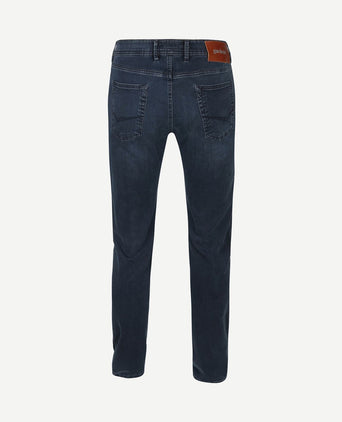 Bradley broek dark stone donkerblauw