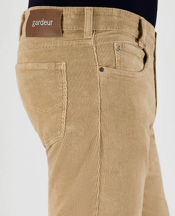 Gardeur Bill broek corduroy sand