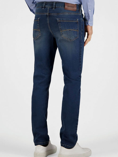 Gardeur Batu broek marine blauw