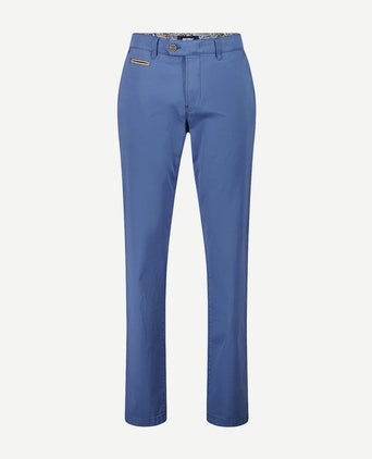 Gardeur chino Benny 3 indigo blauw