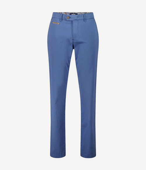 Gardeur chino Benny 3 indigo blauw