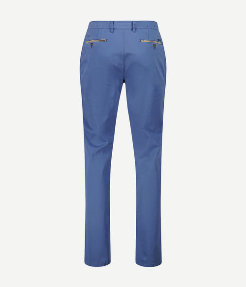 Gardeur chino Benny 3 indigo blauw