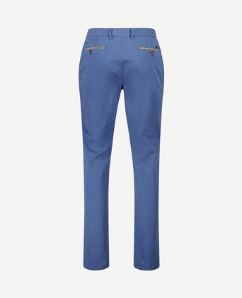 Chino Benny 3 indigo blauw