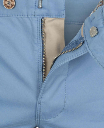 Gardeur chino Benny 3 lichtblauw