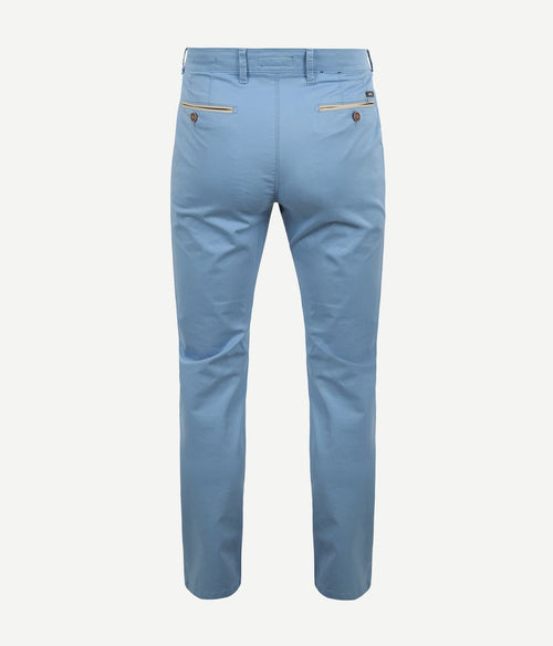 Gardeur chino Benny 3 lichtblauw