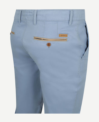Chino Benny 3 lichtblauw