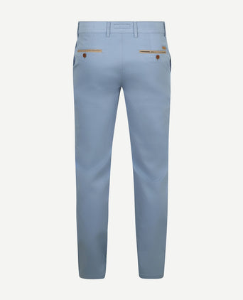 Chino Benny 3 lichtblauw
