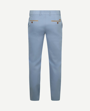 Chino Benny 3 lichtblauw