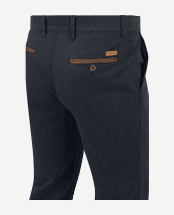 Gardeur chino Benny 3 donkerblauw