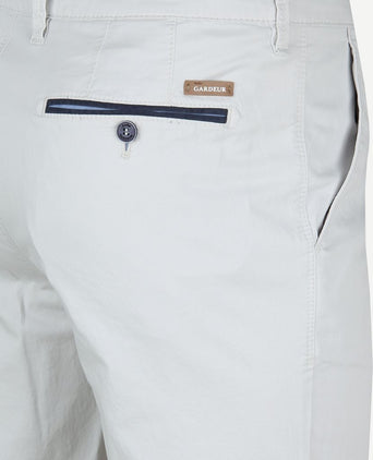 Gardeur chino lichtgrijs Benny 3
