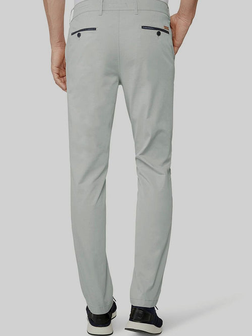 Gardeur chino lichtgrijs Benny 3