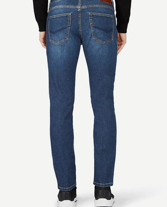 Gardeur sandro jeans blauw | Slim-fit