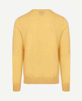 The john pullover merino geel