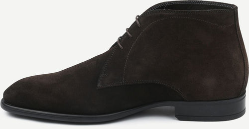 Amalfi boy schoen suede bruin