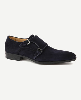 Giorgio amalfi schoen monk strap donkerblauw