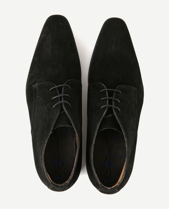 Giorgio amalfi schoen suede zwart