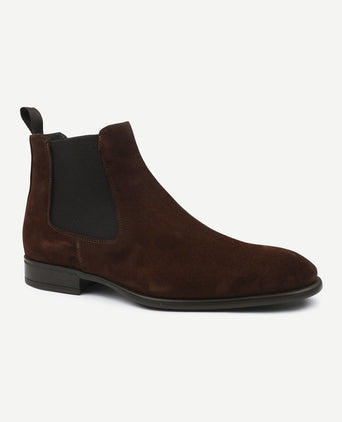 Boy chelsea boots bruin