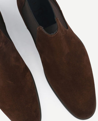 Boy chelsea boots bruin