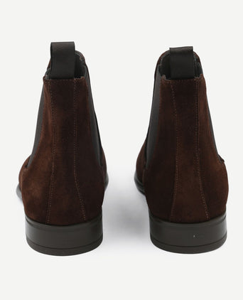 Boy chelsea boots bruin