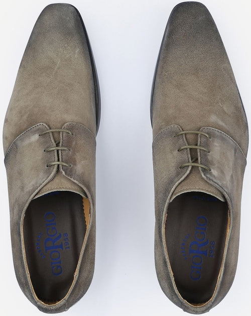 Amalfi schoen suede bruin