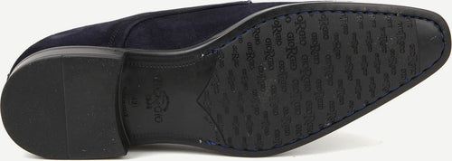 Amalfi schoen suede deep blue