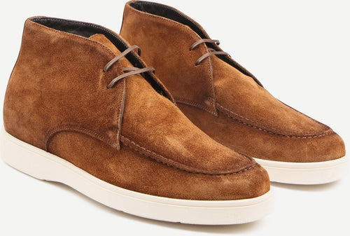 Boy schoen suede bruin
