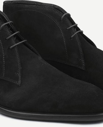 Amalfi boy schoen suede bruin