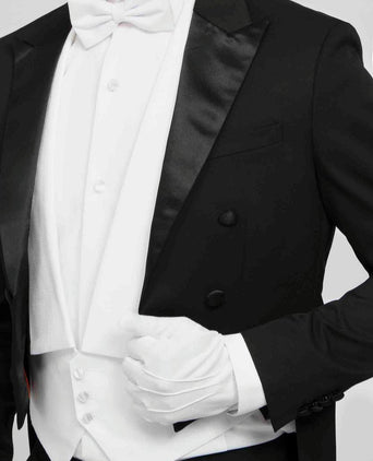 Gala handschoen wit