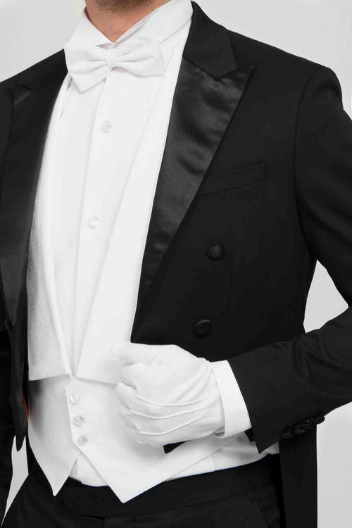 Gala handschoen wit