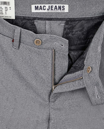 Broek Lennox herringbone grijs