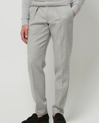 Chino flanel grijs