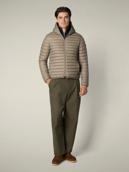 Save the duck jas donald grijs | Slim-fit