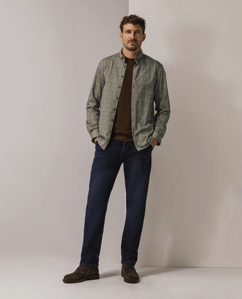 State of Art overhemd print grijs | Regular-fit