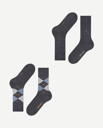 Everyday (2-pack) antraciet 3081