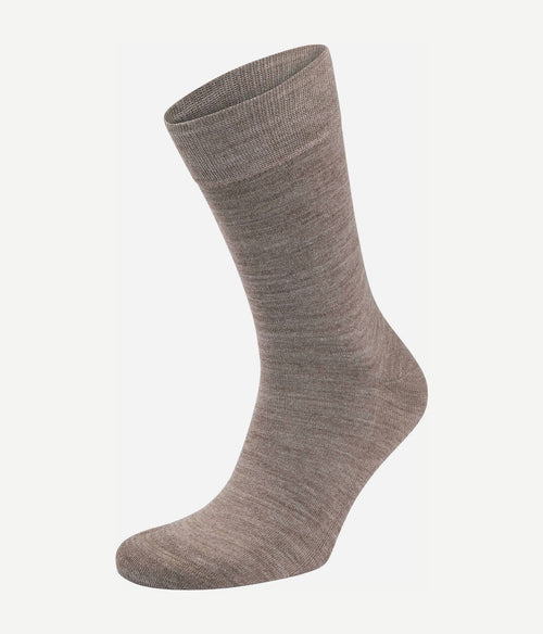 Suitable merino sokken taupe (2-pack)