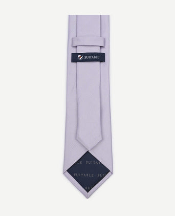 Suitable zijde stropdas lila