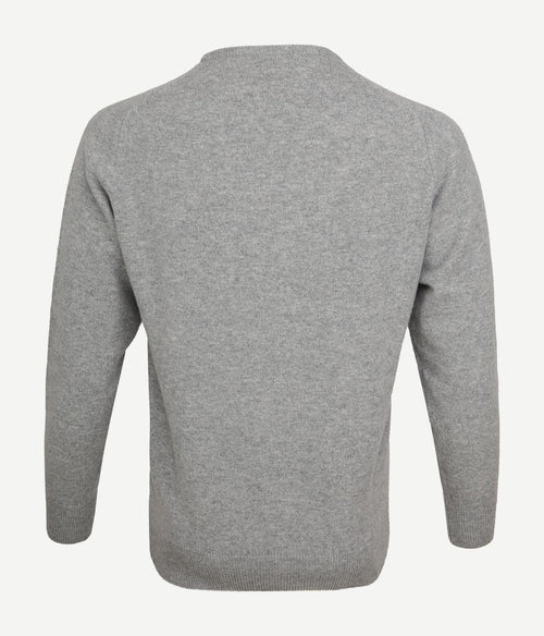 William Lockie lambswool grijs