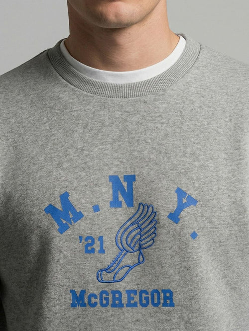 Sweatshirt graphic grijs