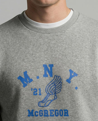 Sweatshirt graphic grijs