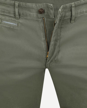 Steppin' Out chino northport sage groen | Slim-fit